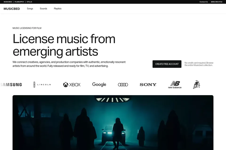 Landing page preview