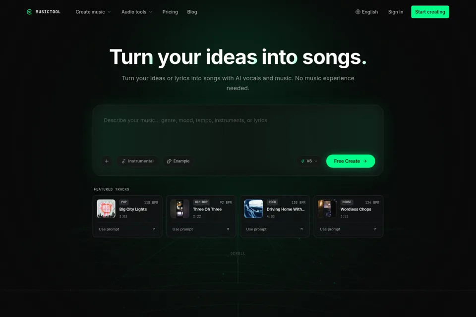 Landing page preview