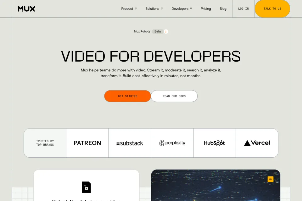Landing page preview