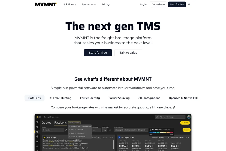 Landing page preview