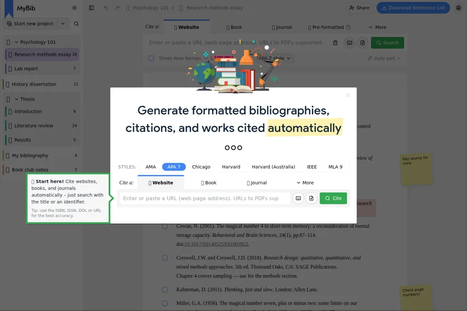 Landing page preview