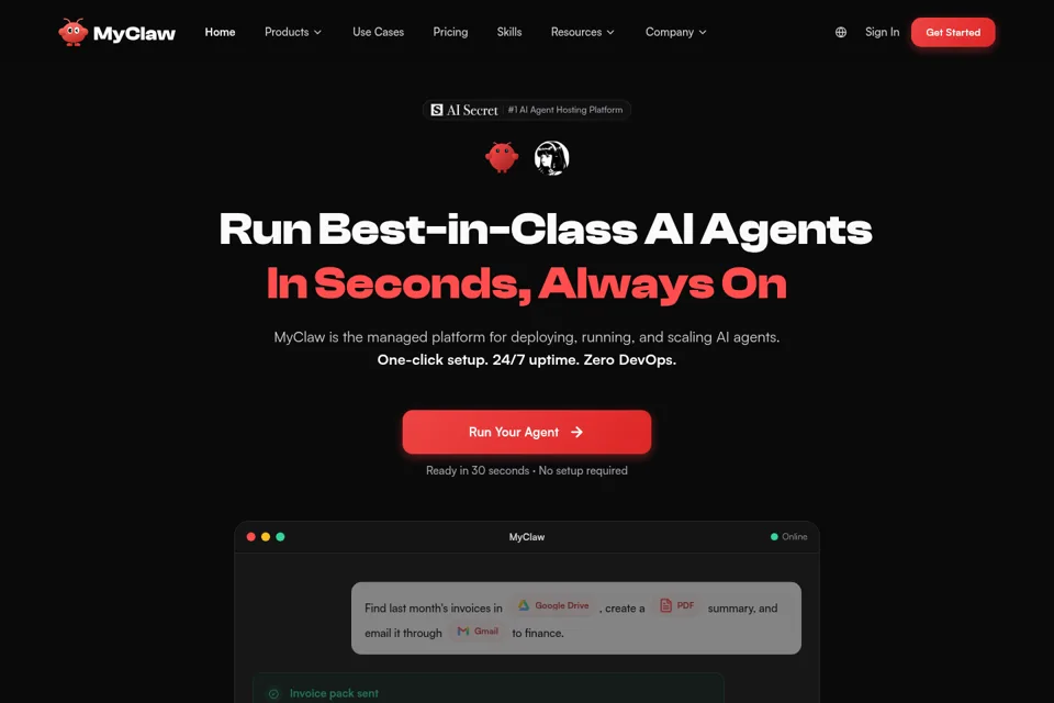 Landing page preview