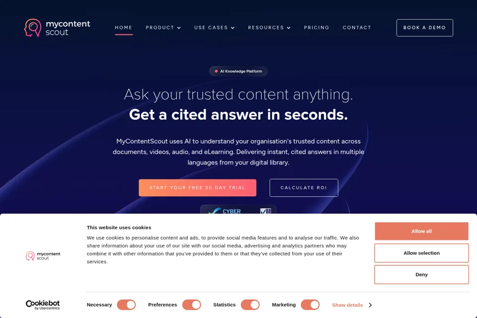 Landing page preview