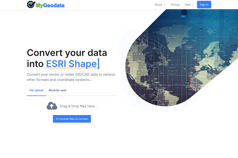 Landing page preview