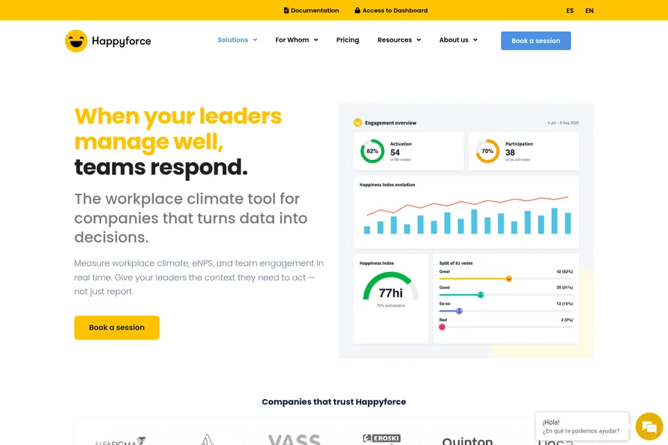 Landing page preview