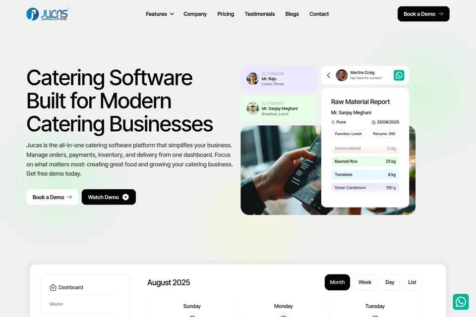 Landing page preview