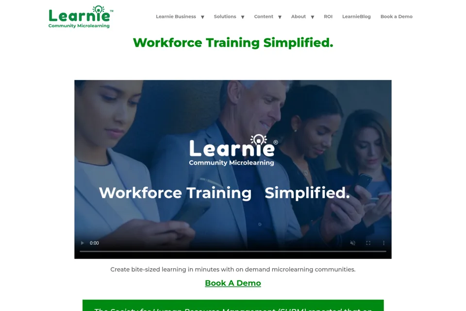 Landing page preview