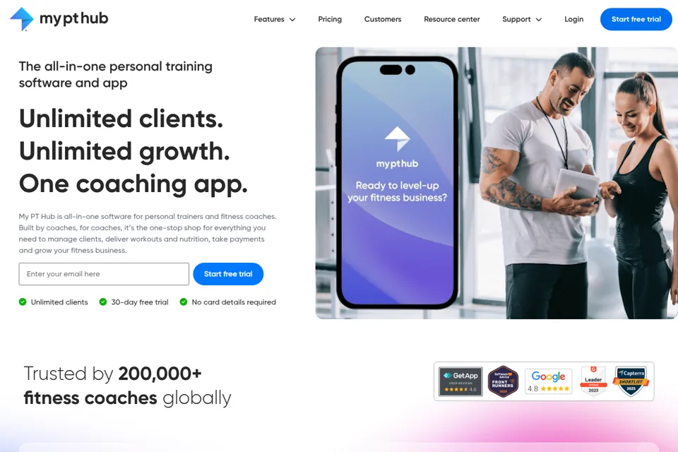 Landing page preview