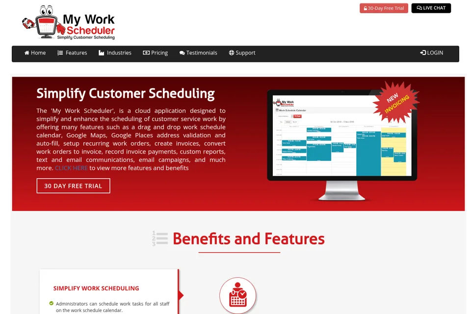 Landing page preview
