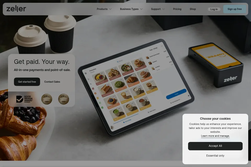 Landing page preview