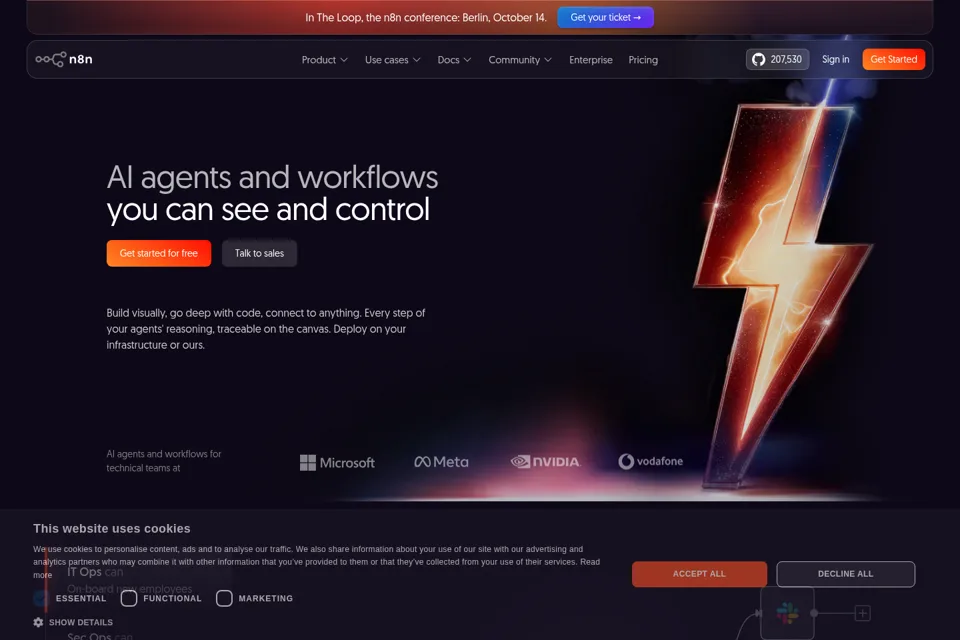 Landing page preview
