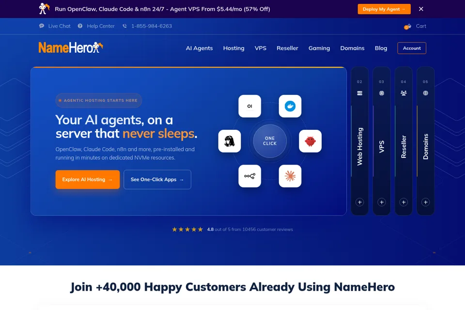 Landing page preview
