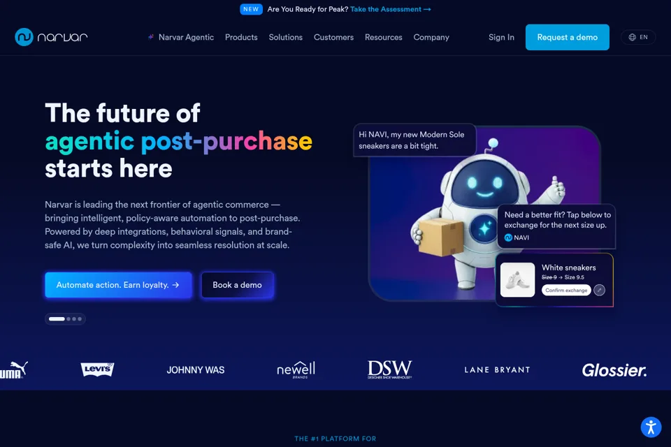 Landing page preview