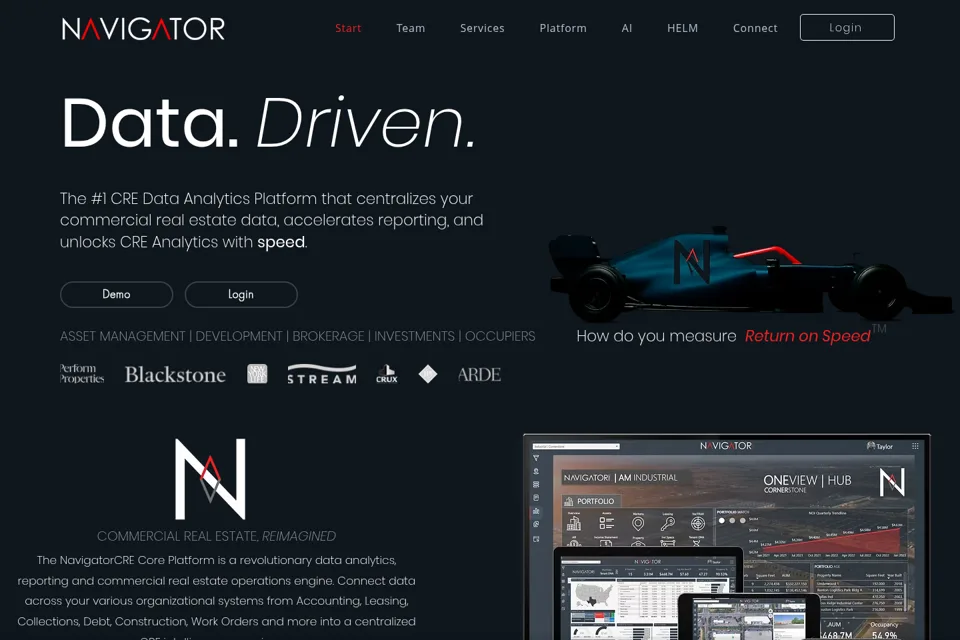 Landing page preview