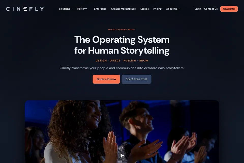 Landing page preview