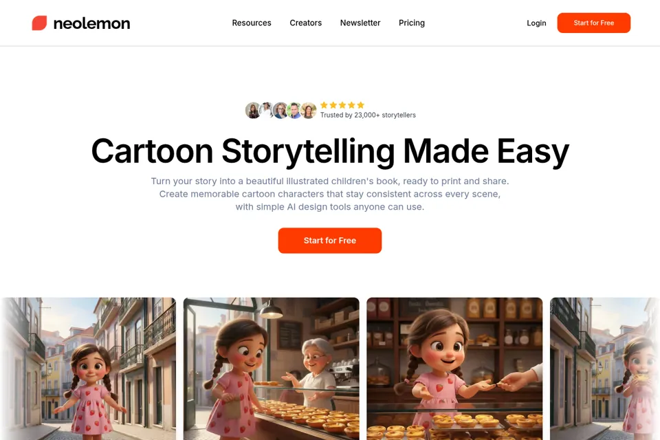 Landing page preview