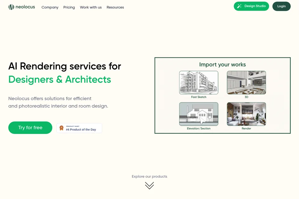 Landing page preview