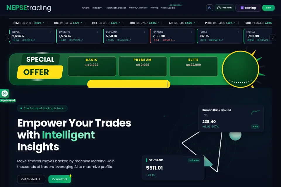 Landing page preview