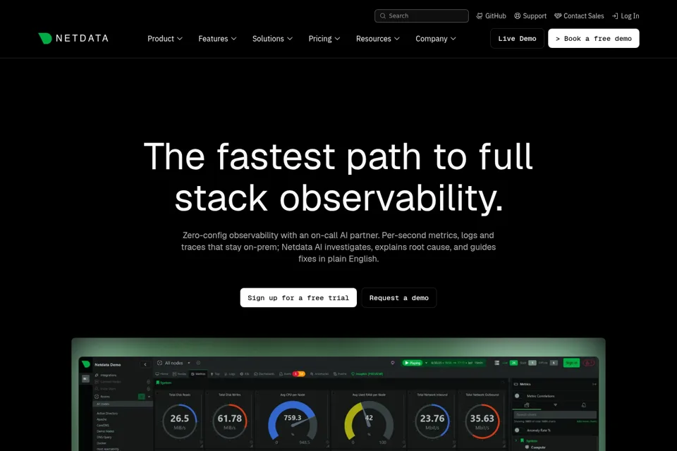 Landing page preview