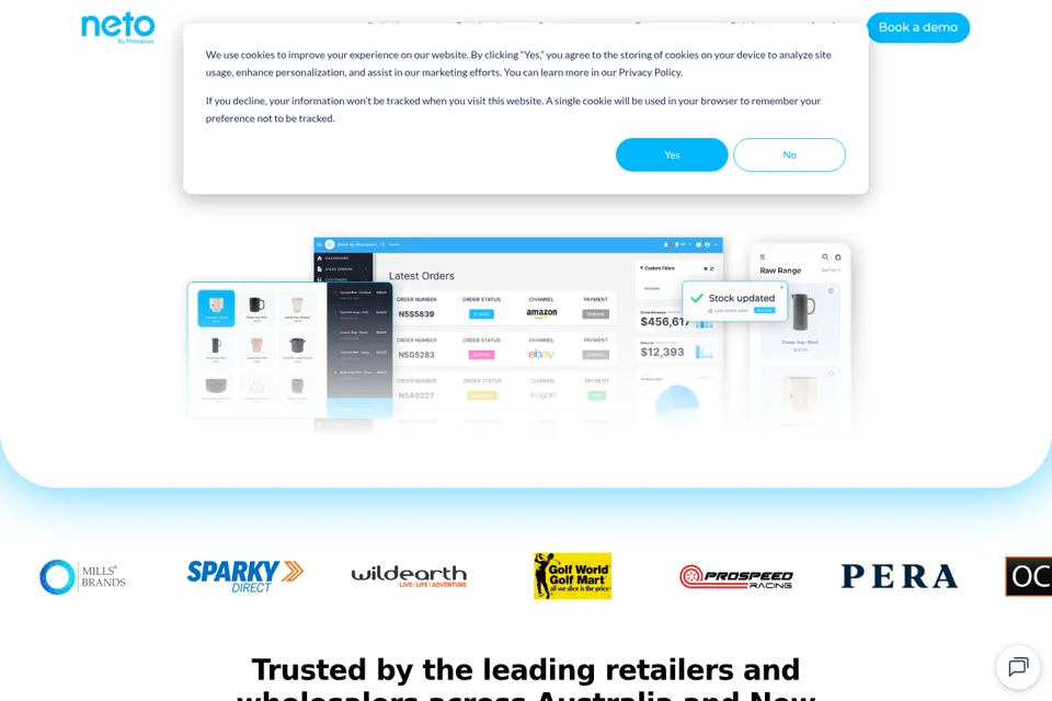 Landing page preview