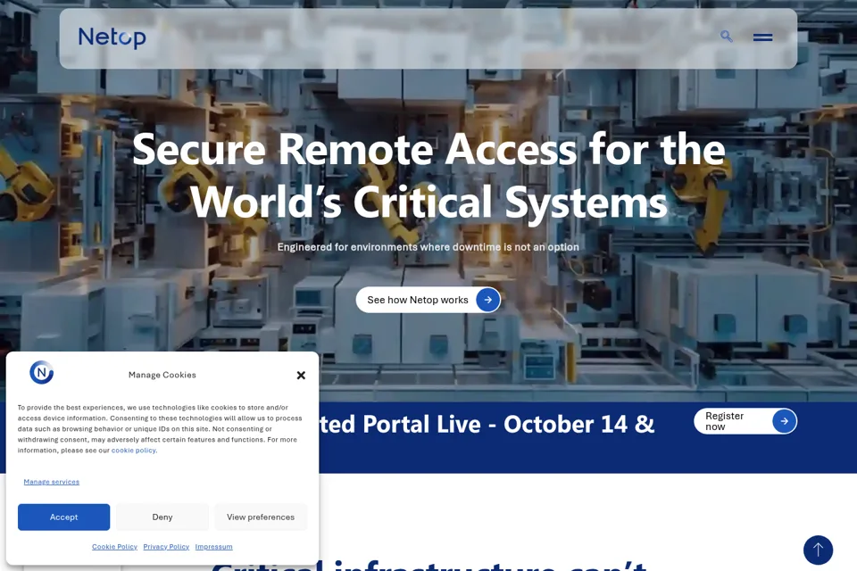 Landing page preview