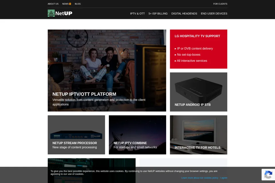 Landing page preview