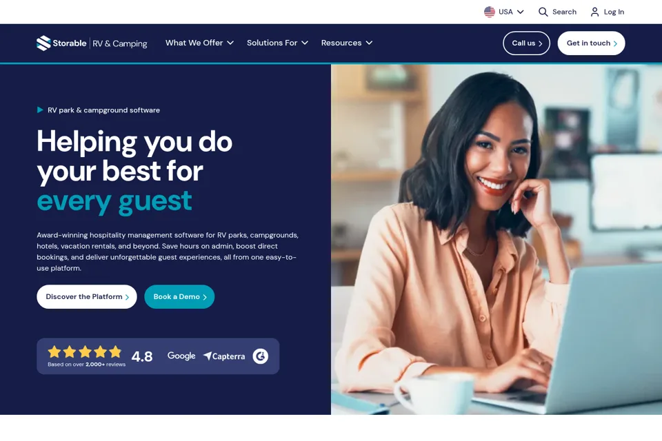 Landing page preview