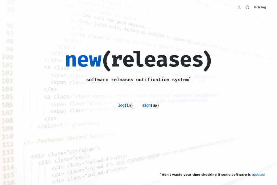 Landing page preview