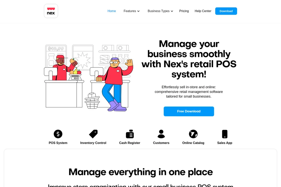 Landing page preview