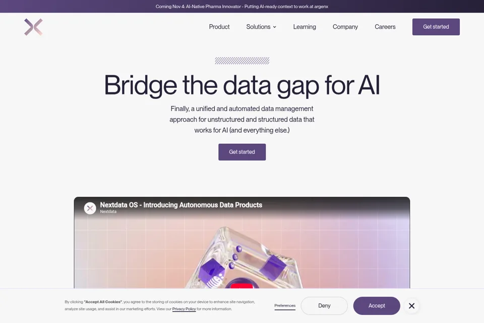 Landing page preview