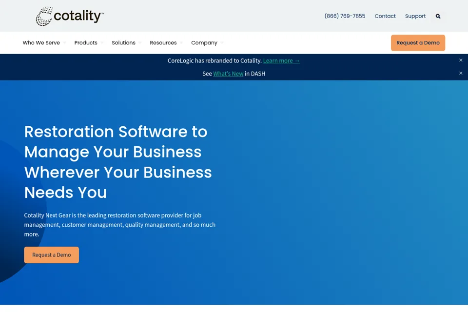 Landing page preview