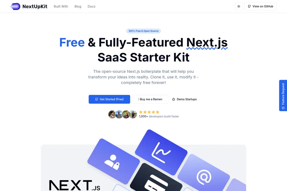 Landing page preview