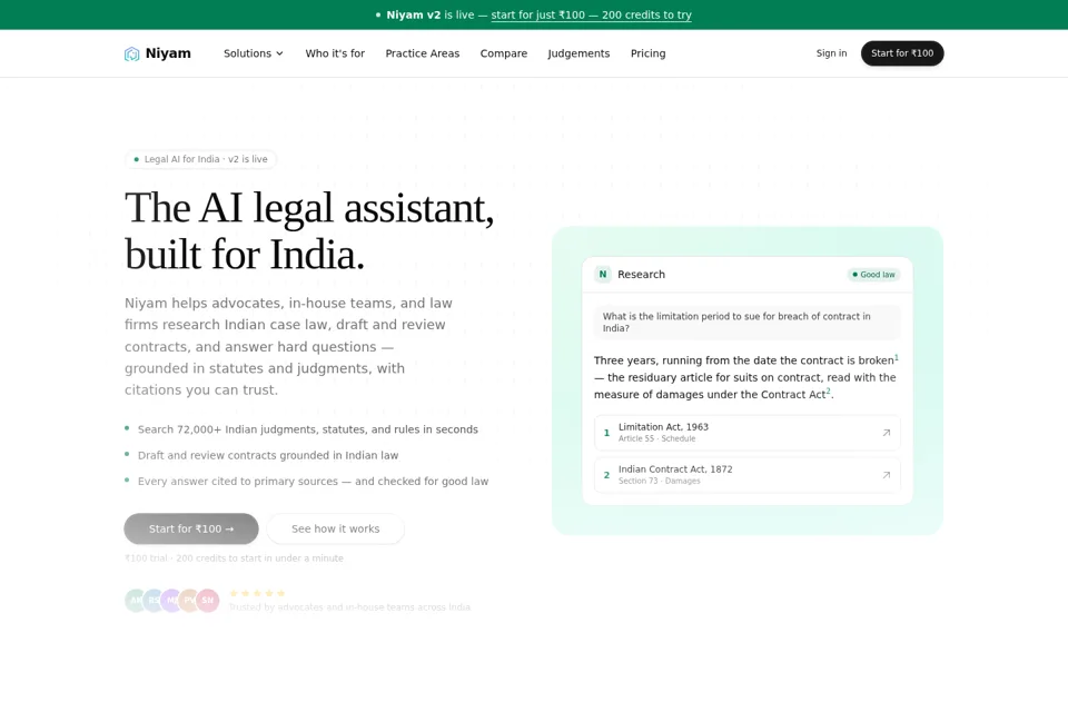 Landing page preview