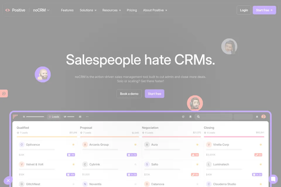 Landing page preview