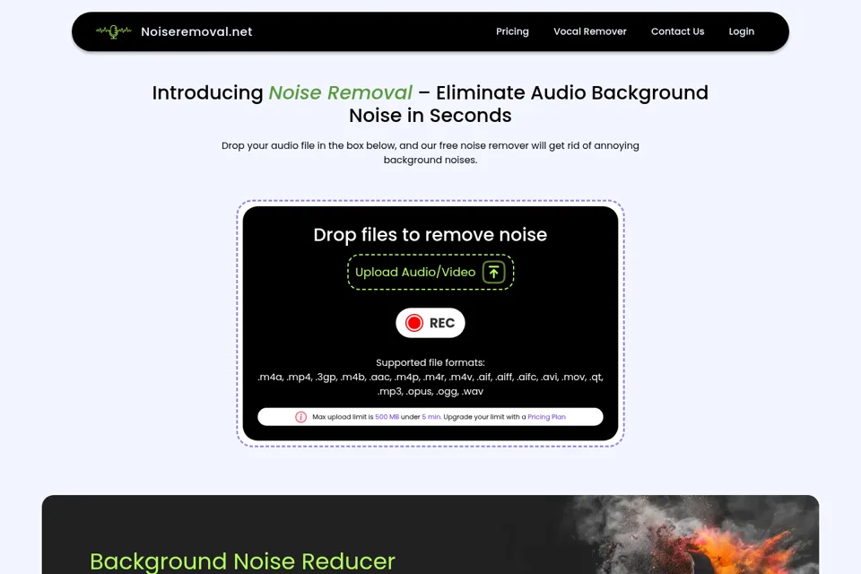 Landing page preview