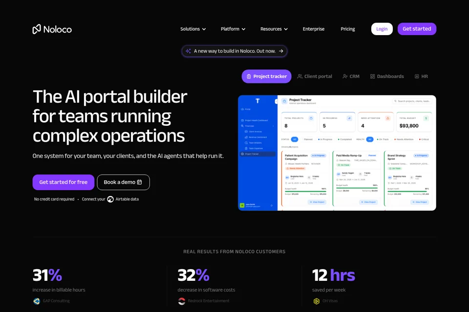 Landing page preview