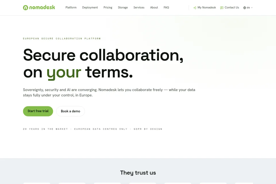 Landing page preview