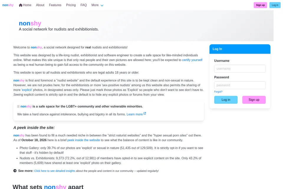 Landing page preview