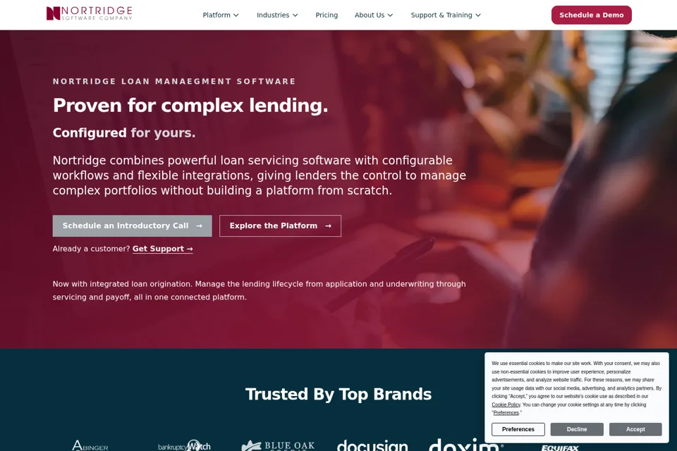 Landing page preview