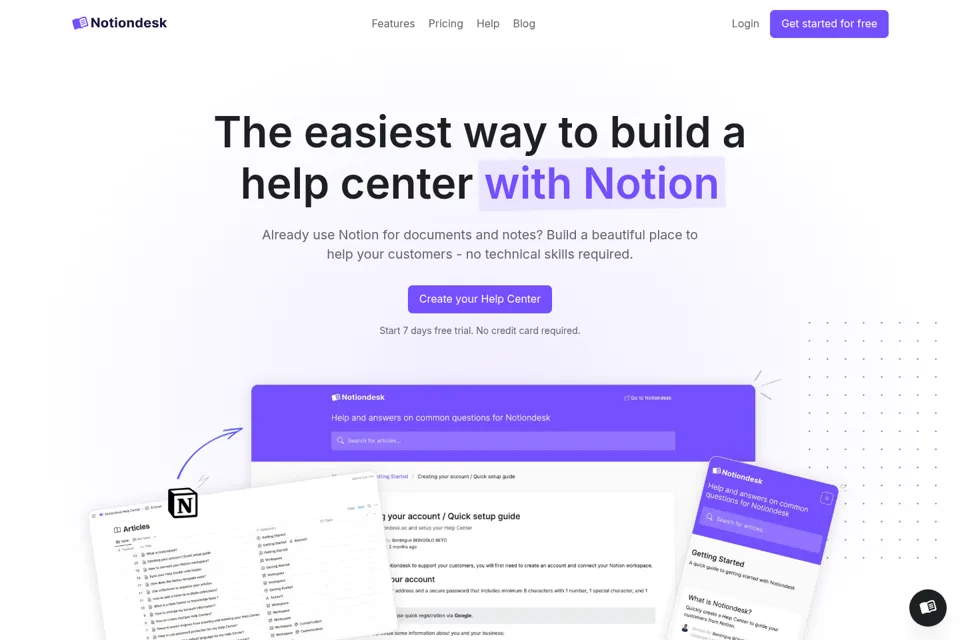 Landing page preview