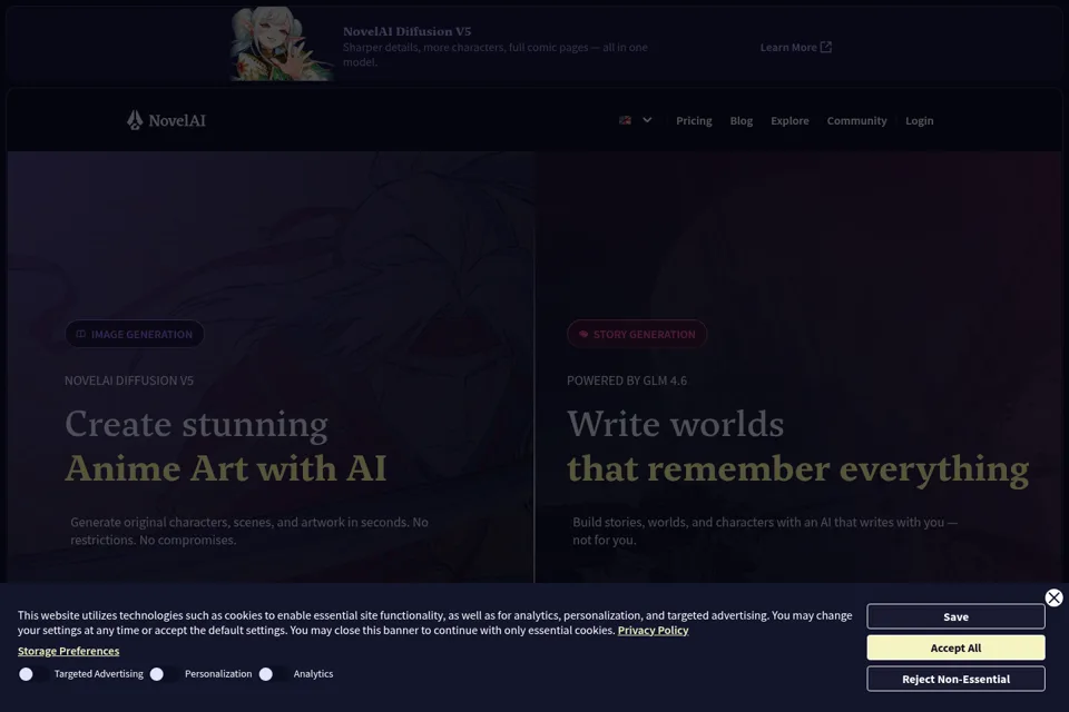 Landing page preview