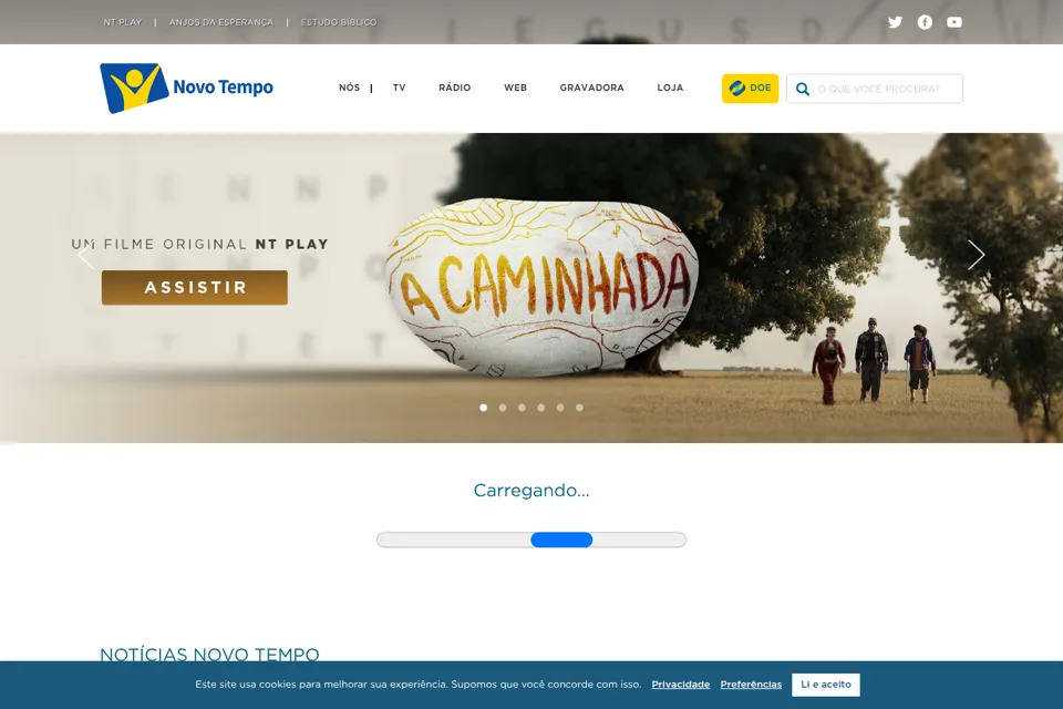Landing page preview