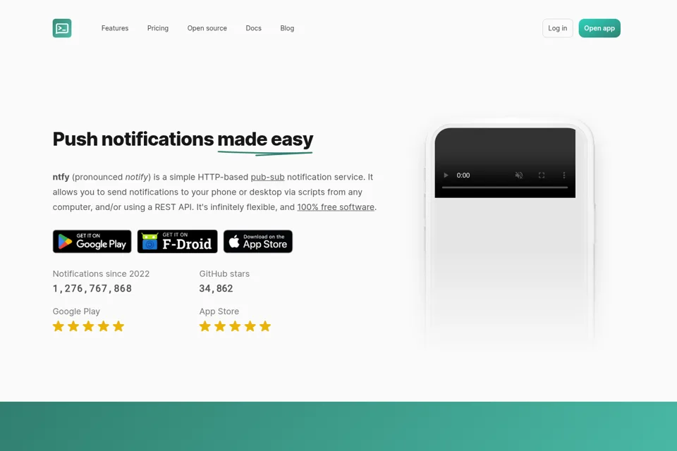 Landing page preview