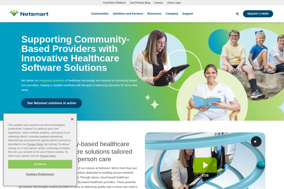 Landing page preview
