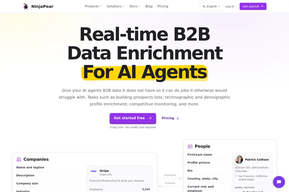 Landing page preview