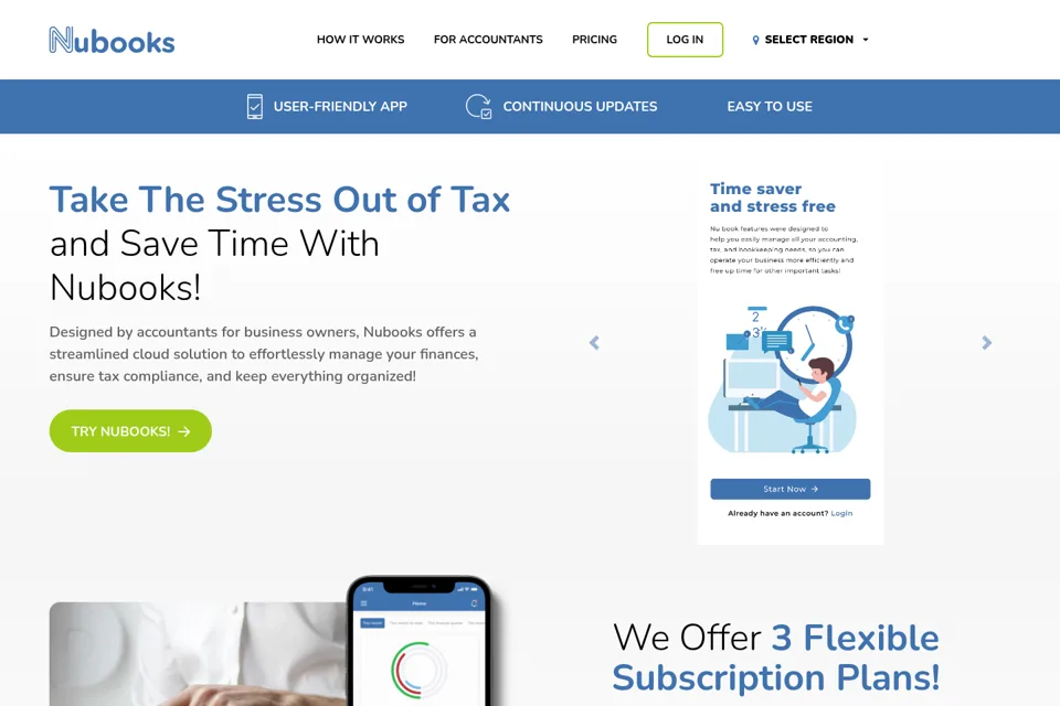 Landing page preview