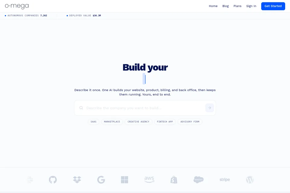 Landing page preview