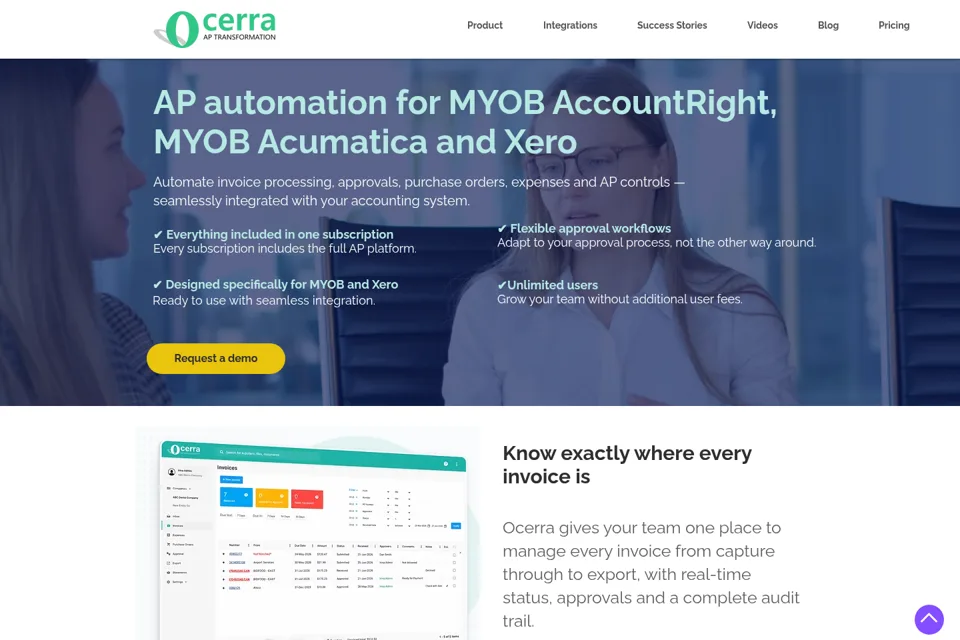 Landing page preview