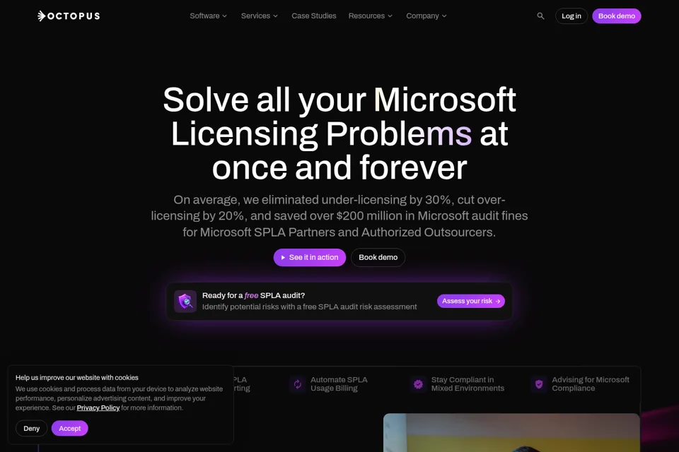 Landing page preview