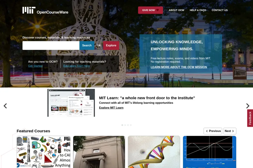 Landing page preview
